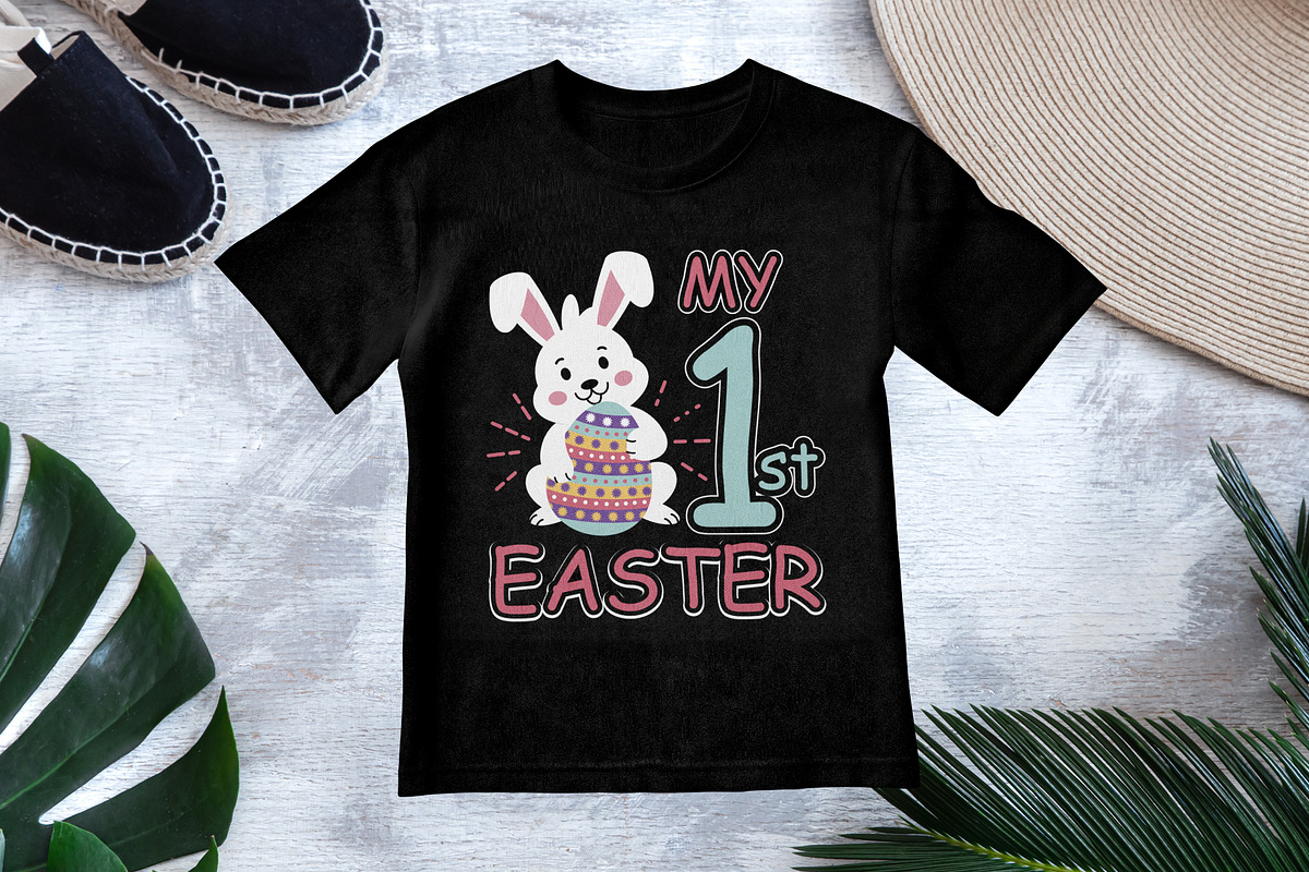 My First Easter Shirt | Baby Easter, a Graphic by Vector Portal (Photo 3 of 5)