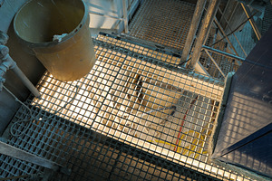 Industrial Metal Grating Walkway Above Facility Level, an Industrial Photo by Davizro's Market