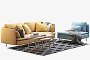 6 sofa set 3d model, a Furniture 3D Model by 3dmitruk (Thumbnail 45 of 61)