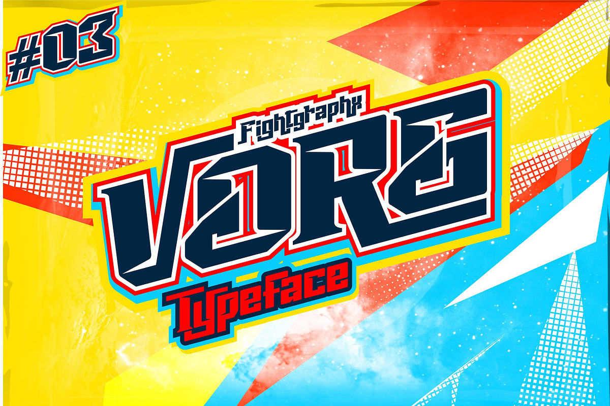 Vorg typeface, a Slab Serif Font by Graphx.unsleep (Photo 1 of 4)