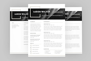 Aaron Manager Resume Designer