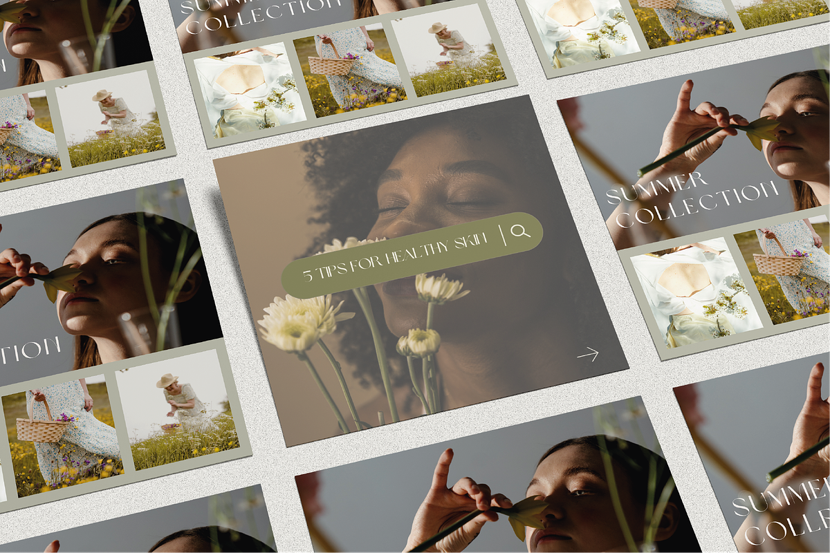FIORE Instagram Templates for Canva, a Templates & Theme by EnvolAgency (Photo 8 of 8)
