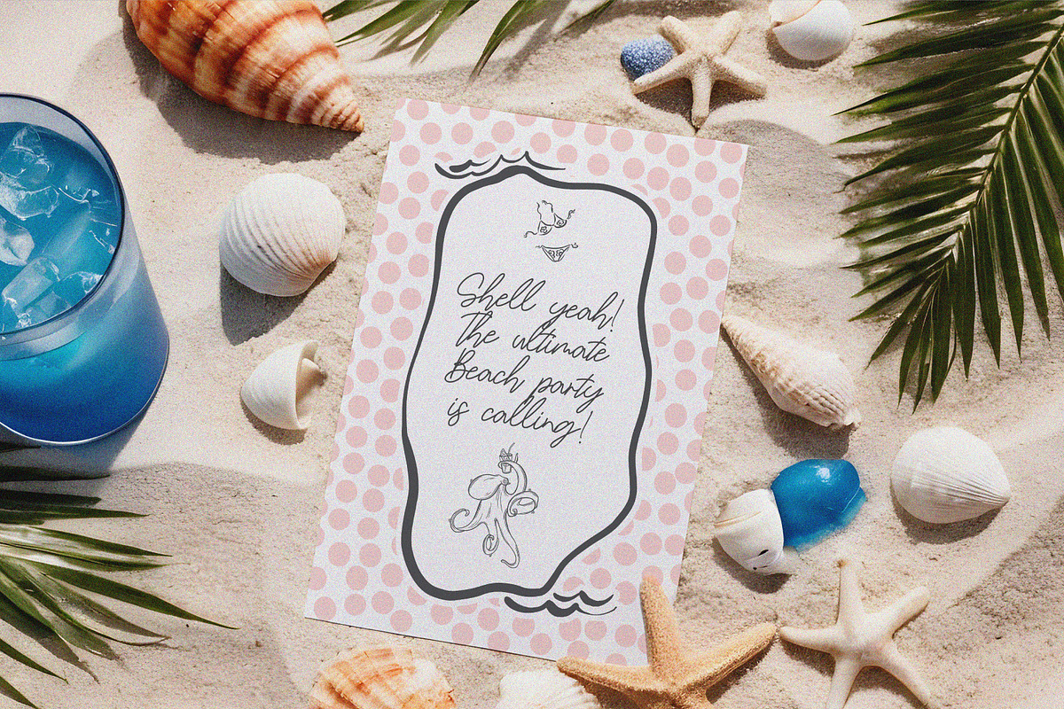 Beach Party SVG Bundle, an Icon by ollalya (Photo 8 of 10)