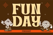 FUNDAY, a Font by Pinisi ART (Thumbnail 1 of 10)