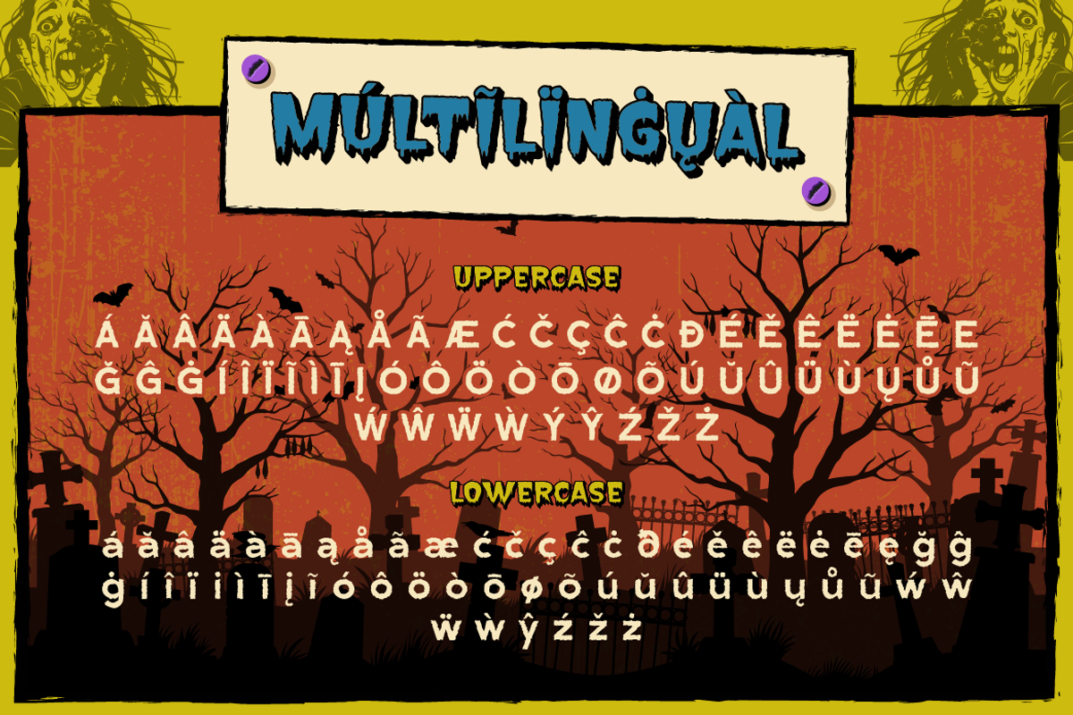 Terrify, a Sans Serif Font by Burntilldead (Photo 10 of 12)