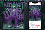 Halloween Middle Night Flyer, a Flyer Template by regalDRAW (Thumbnail 1 of 3)