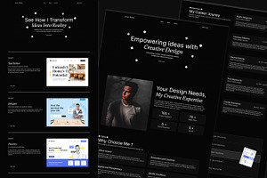 Luminex - Portfolio Framer Template
