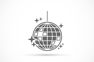 Disco Ball Icon, an Icon by Saggitarius