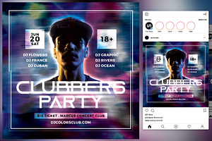 Clubber's Party Flyer
