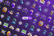Artificial Intelligence 3D Icons, an Object 3D Model by Rakata Studio (Thumbnail 6 of 7)