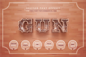 Western - Editable Text Effect