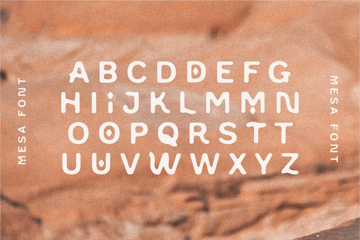 Mesa, a Font by Midnight Grim (Photo 2 of 7)