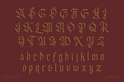 Emxage Aldsyb — Blackletter Font, a Blackletter Font by Enxyclo Studio (Thumbnail 13 of 18)