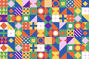 Geometric Background pattern, a Pattern Graphic by SPACECAKE (Thumbnail 4 of 4)
