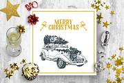 Hand drawn christmas Illustrations, a Decorative Illustration by Natalya Levish (Thumbnail 4 of 5)
