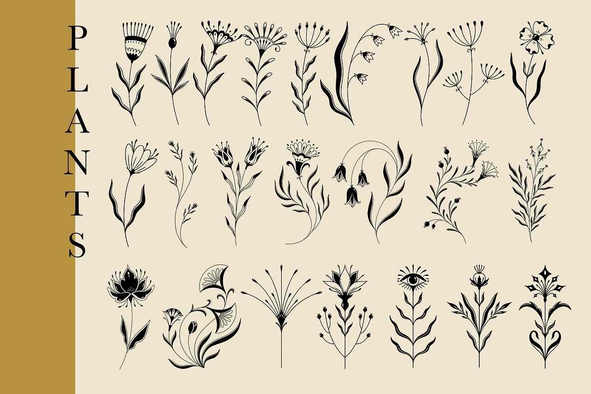 Secret Garden BUNDLE. Graphic art, a Wallpaper Graphic by heyXeni (Photo 6 of 26)