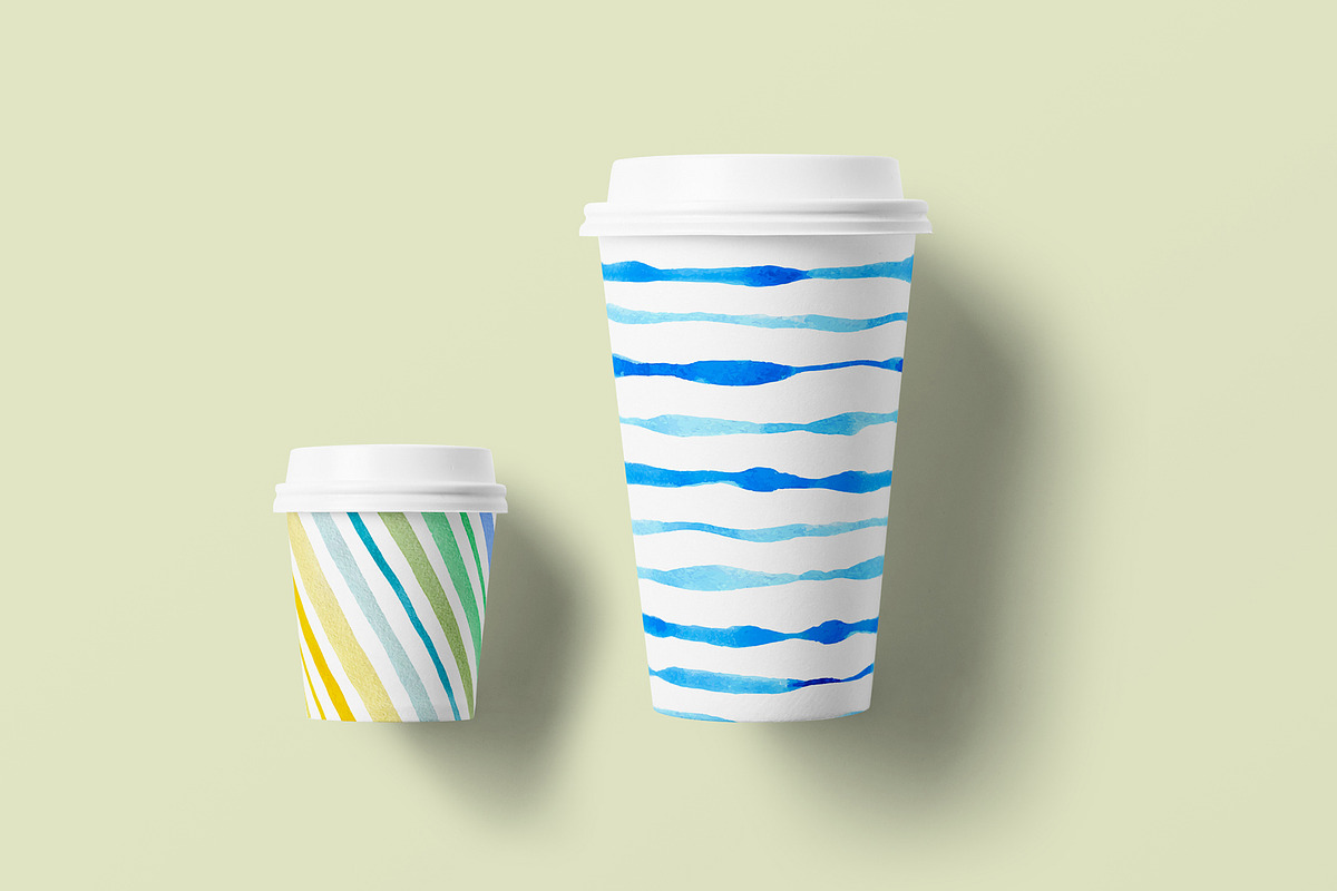 Watercolor Stripes and Patterns, a Pattern Graphic by Artspace (Photo 4 of 5)