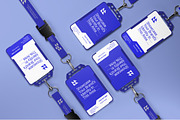 ID Card Holder Mockup, a Product Mockup by graphicook (Thumbnail 3 of 4)