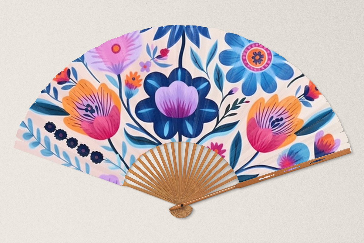 11 purple folk flower wall art print, a Decorative Illustration by ARTOZEN DIGITAL (Photo 10 of 11)