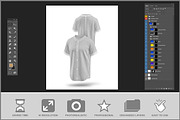 Jersey Baseball Mockup PSD, a Shirt Mockup by Bruno's Shop (Thumbnail 3 of 4)