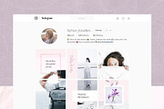 Rosegold Instagram Puzzle, a Social Media Template by Crevo Studio (Thumbnail 4 of 8)