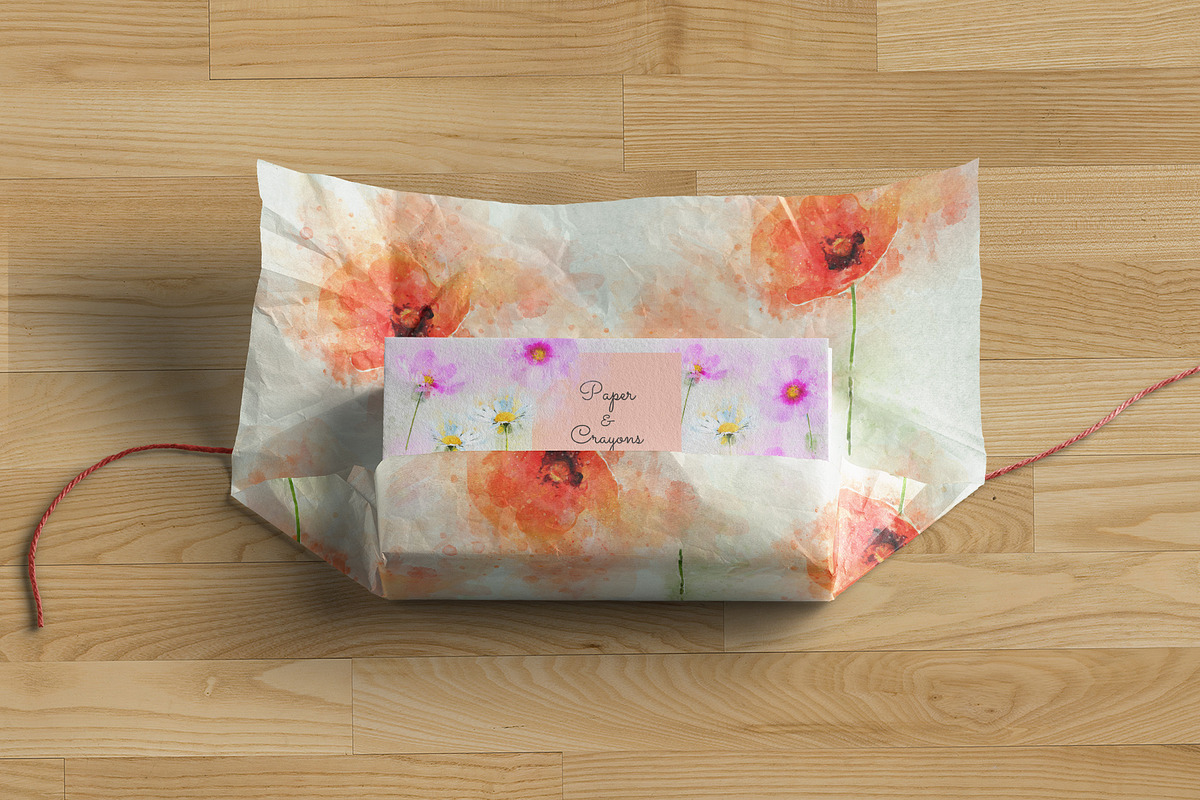Watercolor Poppies, an Illustration by PaperAndCrayons (Photo 4 of 5)