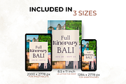 Printable Travel Itinerary Template, a Templates & Theme by Digital By Nikoleta (Thumbnail 10 of 11)