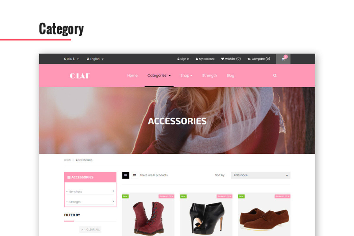 Ap Olaf, a Websites & App Template by apollotheme (Photo 4 of 5)