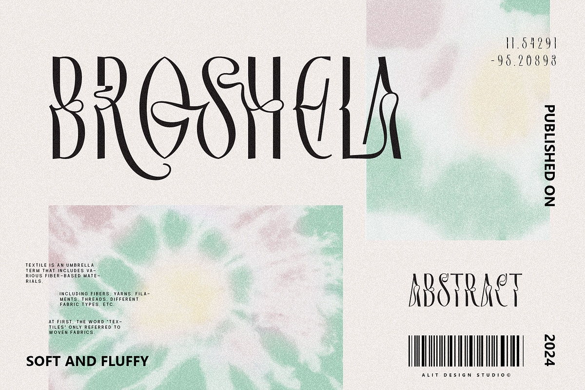 Brossaky Typeface, a Sans Serif Font by alit design (Photo 3 of 17)
