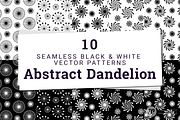 10 Abstract Dandelion Patterns, a Pattern Graphic by Anne Elster Design (Thumbnail 1 of 5)