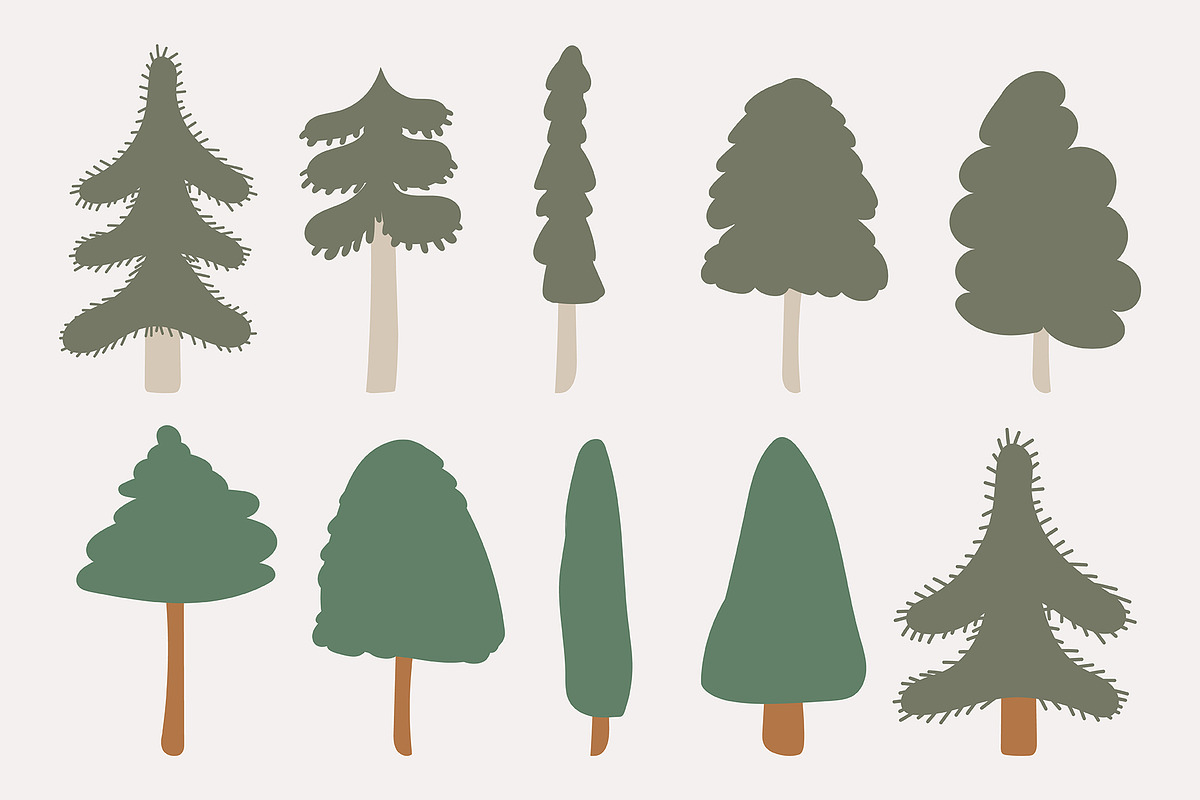 Sustainable Christmas Illustrations, a Seasonal Illustration by JuDesign (Photo 7 of 14)