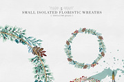 Watercolor Christmas Wild Forest Set, an Animal Illustration by NassyArt (Thumbnail 4 of 9)