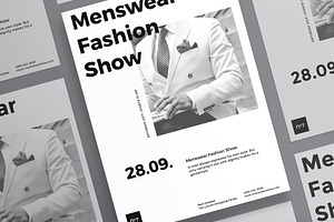 Posters Menswear Show