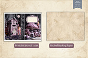 Printable Gothic Junk Journal Kit, a Decorative Illustration by Print Haven Mochi Vintage (Thumbnail 2 of 5)