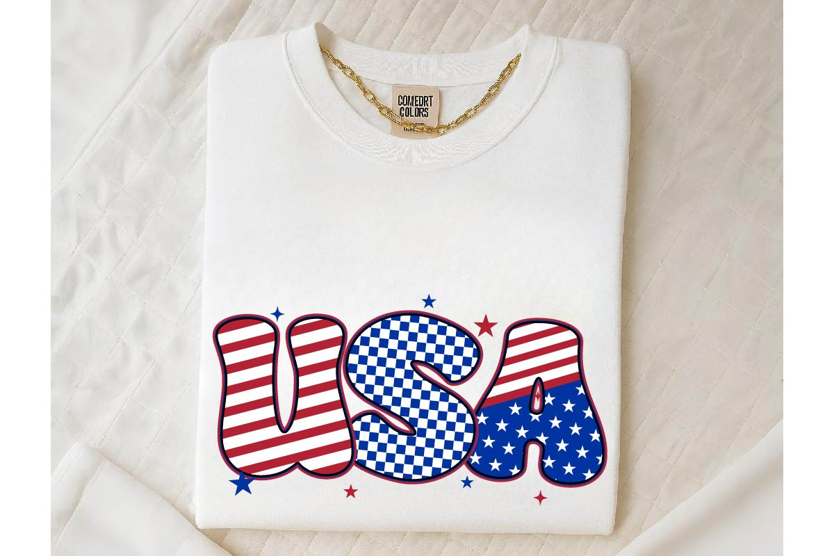 Fourth Of July American Mama Svg, an Object Graphic by Digi_Design_World (Photo 5 of 6)