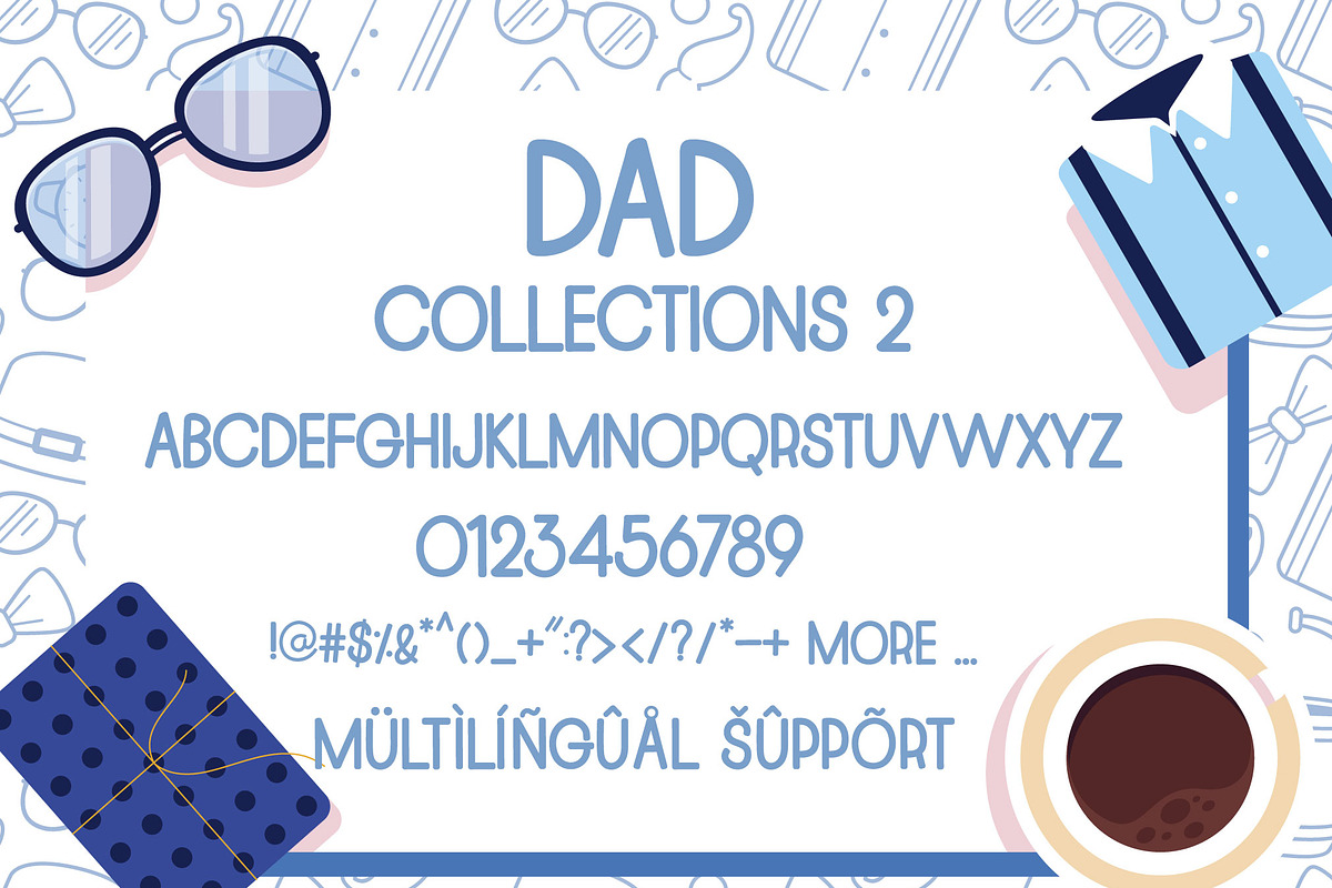 Dad Collections Font, a Handwritten Font by Nobu Collections (Photo 10 of 11)