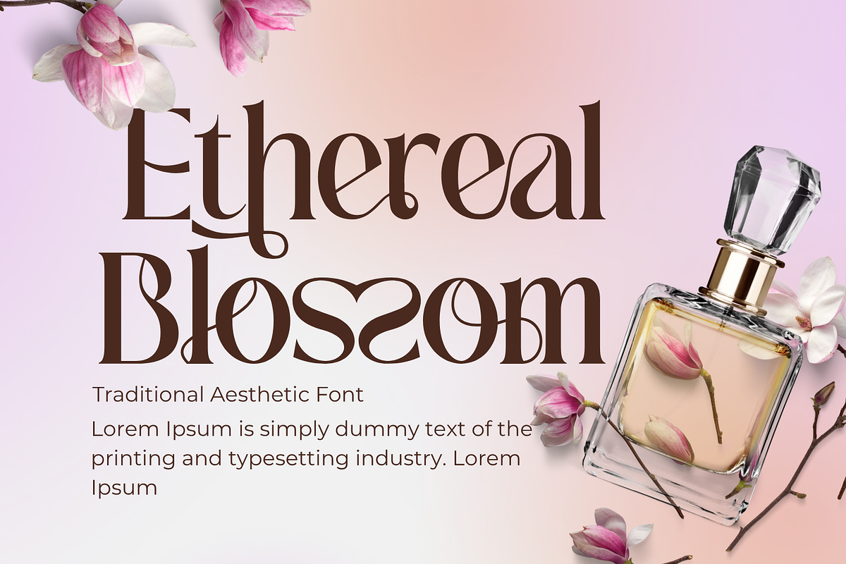 Traditional Aesthetic - Modern Serif, a Serif Font by 177Studio (Photo 3 of 8)