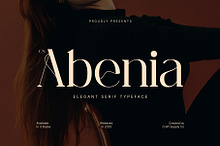 CS Abenia – Elegant Serif Font