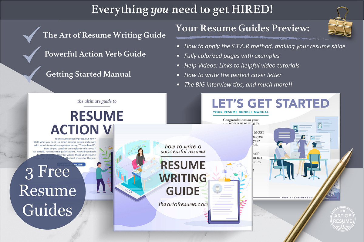 Resume CV Template Word & Mac Pages, a Resume Template by The Art of Resume (Photo 7 of 8)