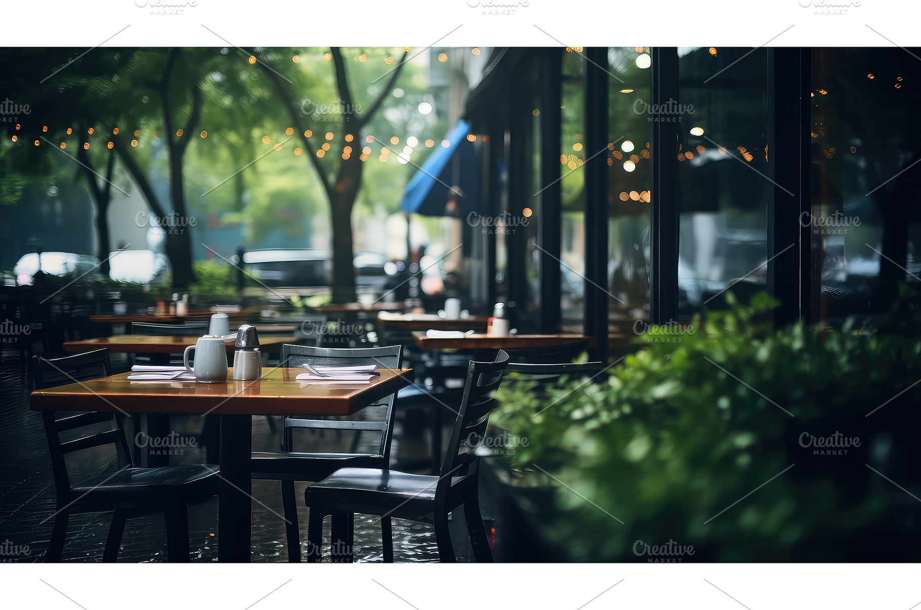 menu blurry restaurant background ai, a Food & Drink Photo by pikepicture