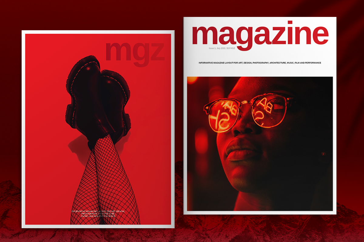 Swiss Design Magazine Template