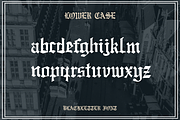 Mekre Decorative Font, a Blackletter Font by WhymoreArt (Thumbnail 4 of 5)