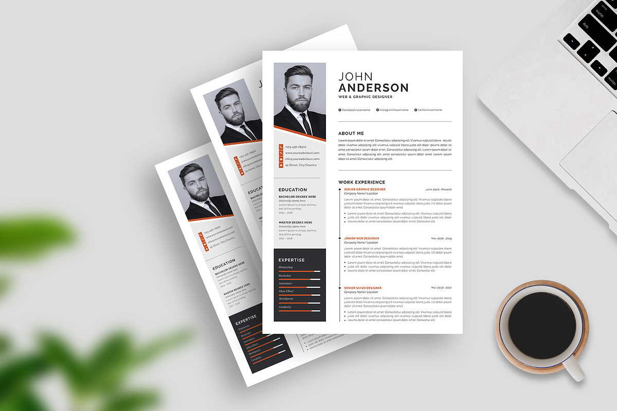 Resume / CV Template, a Resume Template by Abdul Studio (Photo 5 of 5)