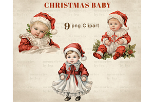 Christmas Baby PNG Clipart