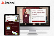 Kajabi Opt-in Page Templates, a Landing Page Template by Altenne | Kajabi Designer (Thumbnail 3 of 6)