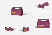 Take Away Box Mockup for Restaurant, a Product Mockup by Indah (Thumbnail 1 of 6)