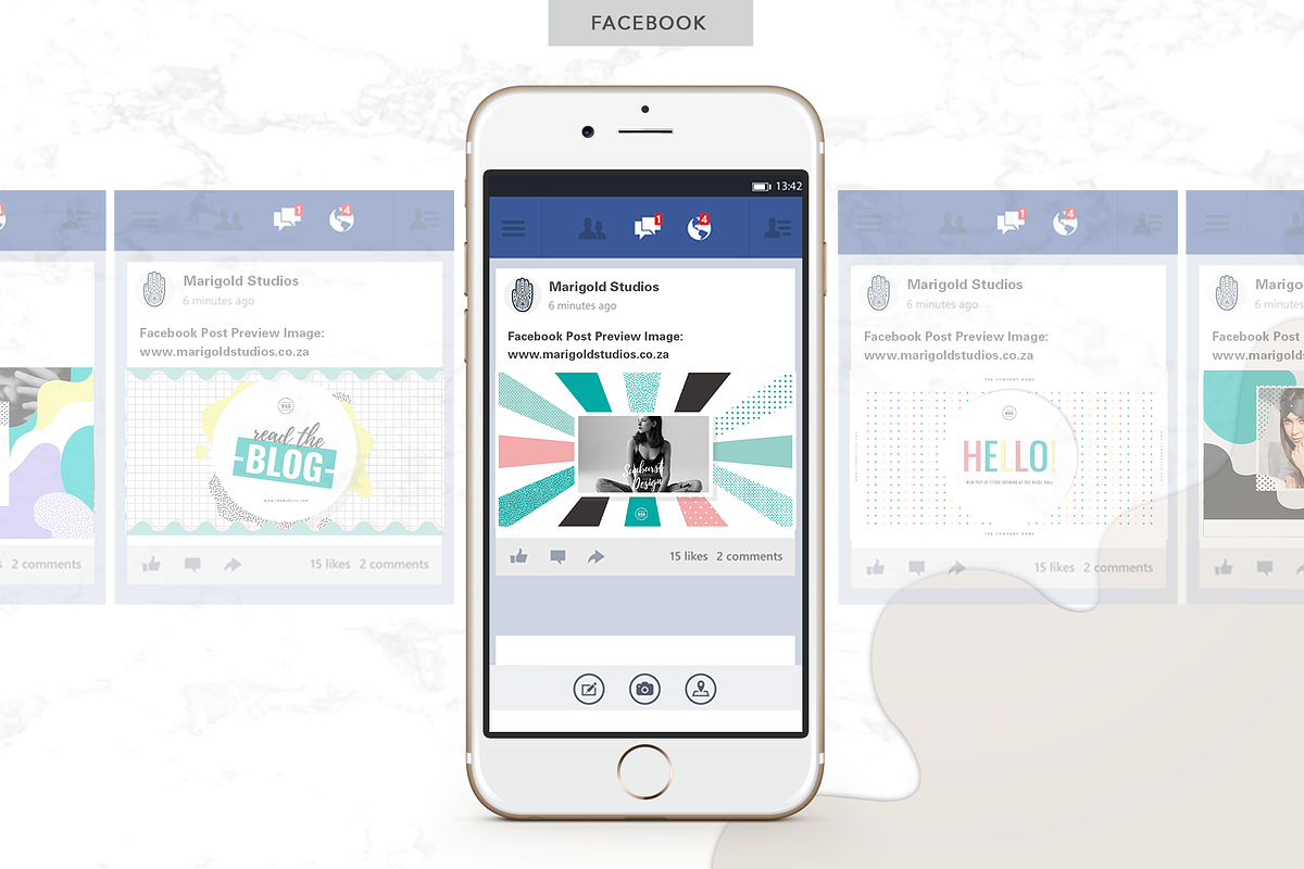 COLOR POP | Social | CANVA, a Social Media Template by Marigold Studios (Photo 5 of 8)