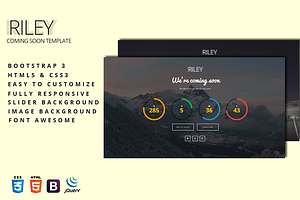 Riley - Coming Soon Page