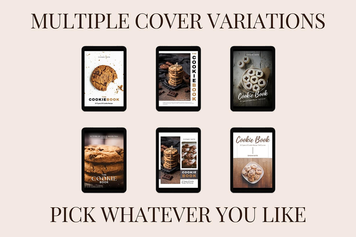 Canva Cookie E-Book Template, a Templates & Theme by Raytas Studio (Photo 3 of 11)