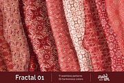 Fractal Patterns 01, a Pattern Graphic by Crystal Line (Thumbnail 1 of 7)